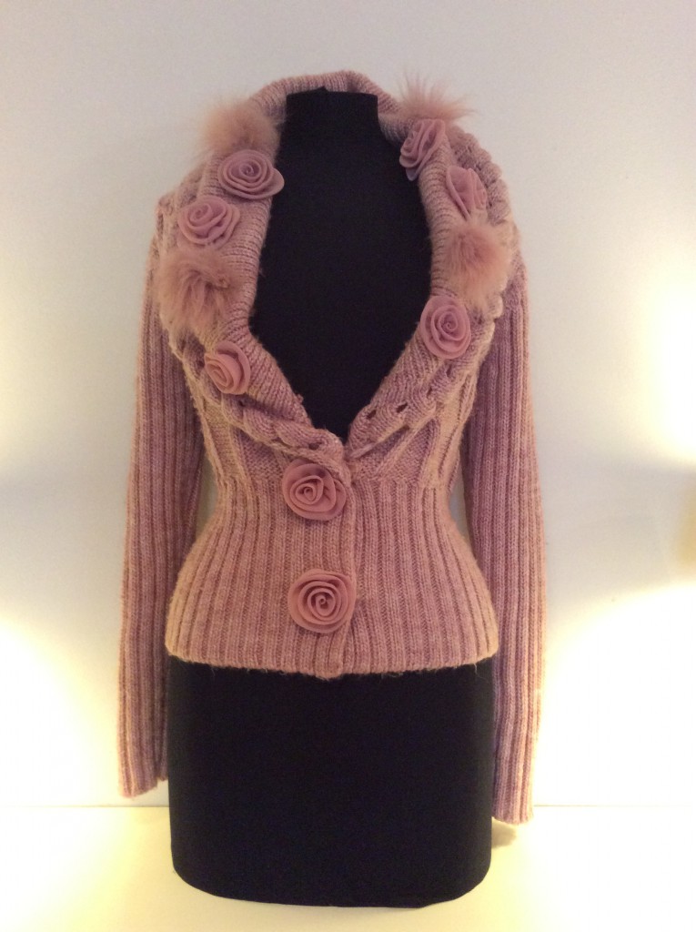 Wollen vest mt42/44 €25